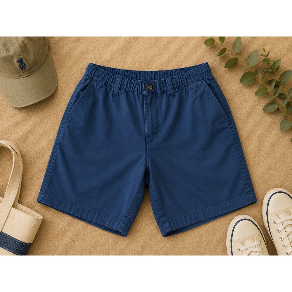 NWT Chubbies Men's The Armadas 7" Originals Stretch Twill Short Navy Blue Size S